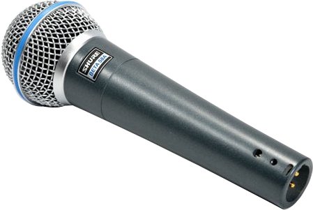 Shure general Shure beta58A micrófono vocal supercardioide